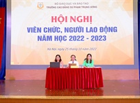 Hội nghị viên chức, người lao động năm học 2022 - 2023